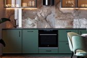 Кухня «Бьянка», цвет пыльно-зеленый - изображение 3